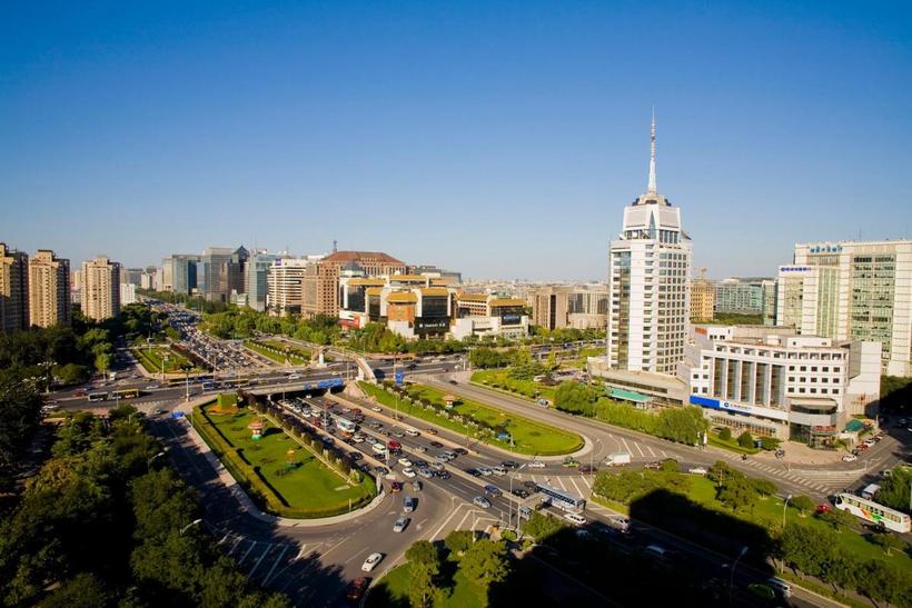 北京市西城区南部复兴门风景图片