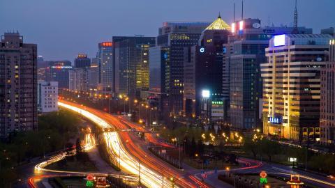 北京市西城区南部复兴门风景图片