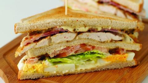 西方快餐三明治图片