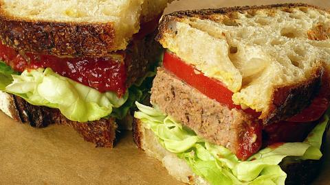 西方快餐三明治图片