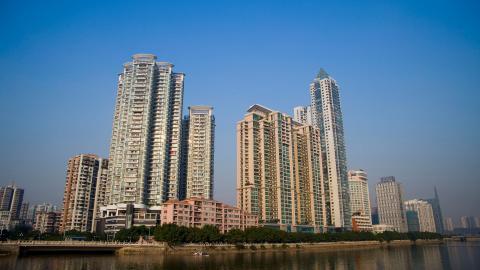 广州城市高楼风光图片