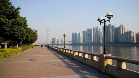 广州城市高楼风光图片