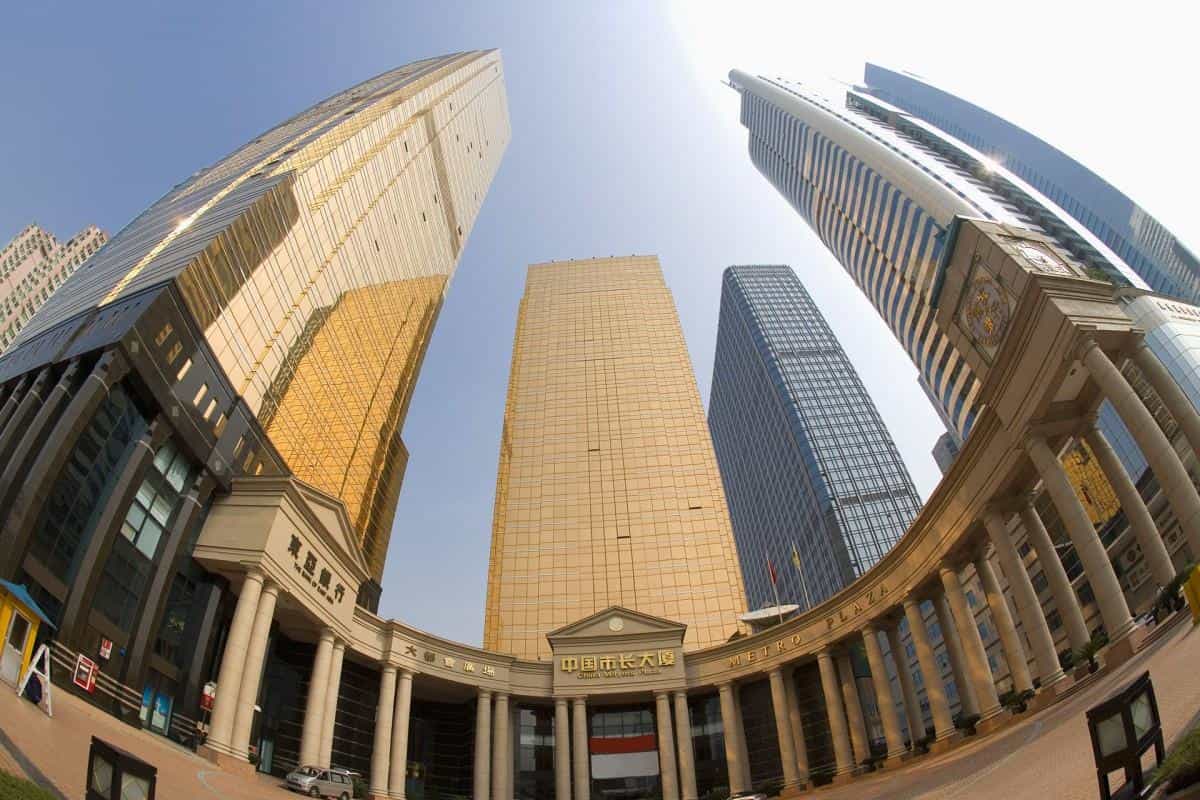 广州城市高楼风光图片