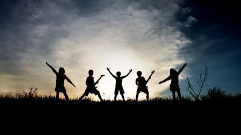 人物剪影图片素材