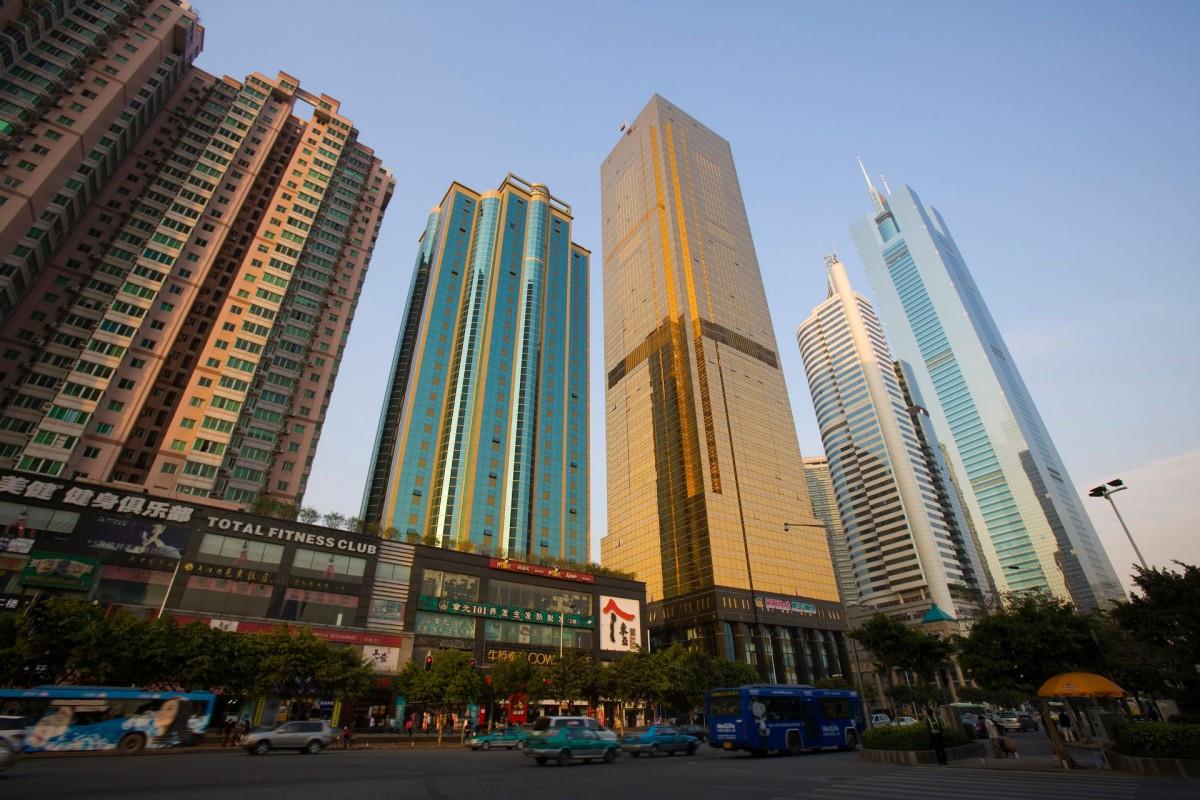 广州城市高楼风光图片