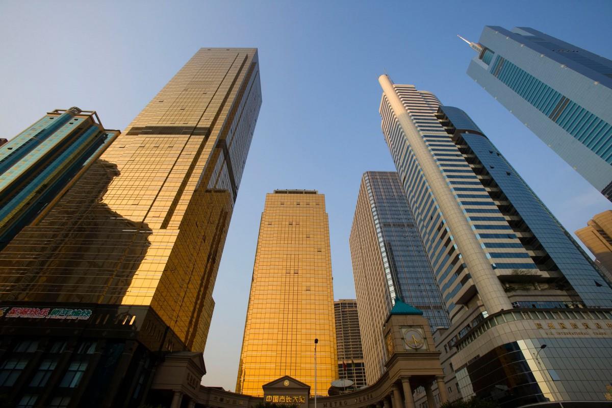 广州城市高楼风光图片