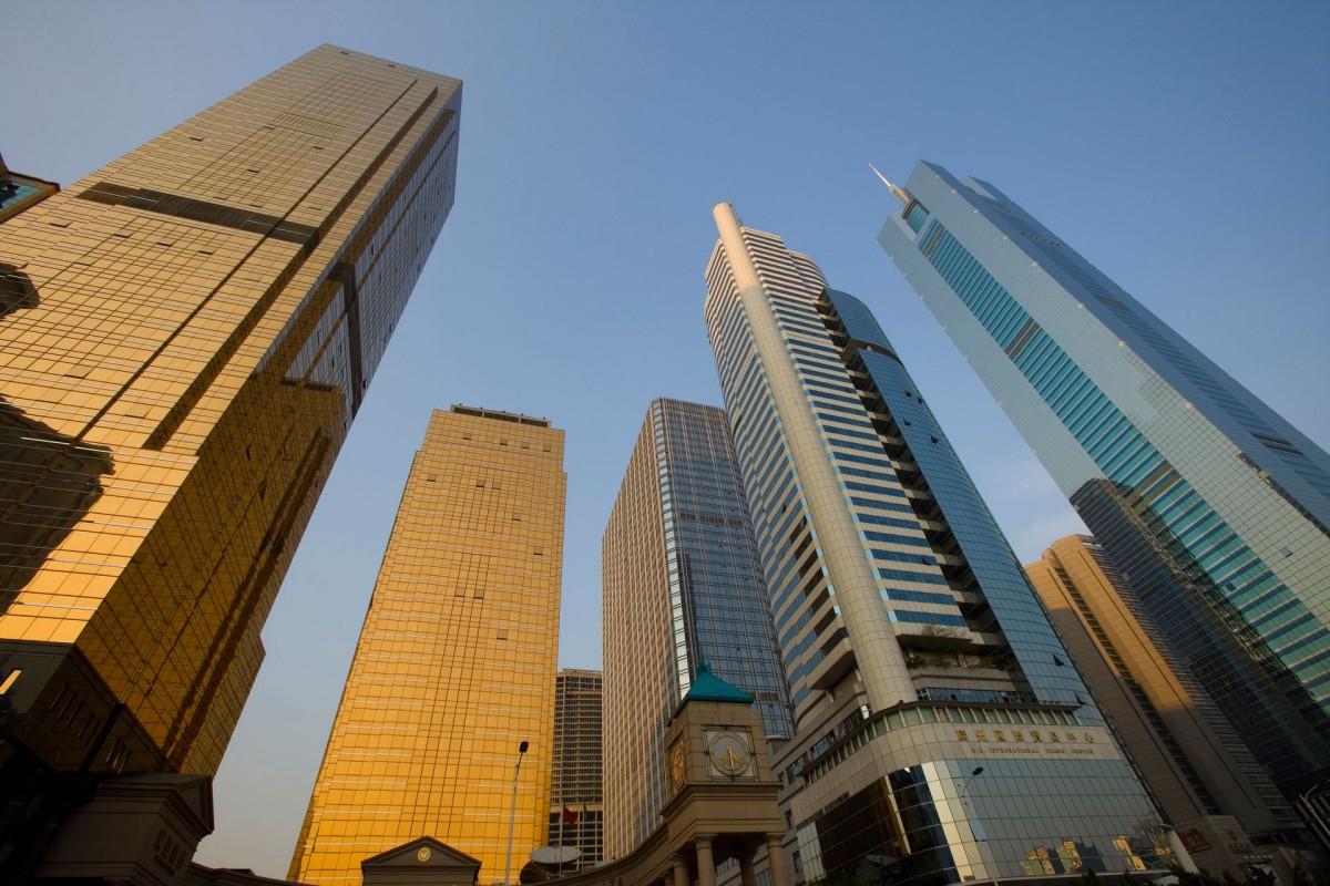 广州城市高楼风光图片