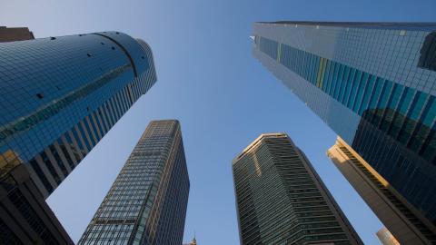 广州城市高楼风光图片