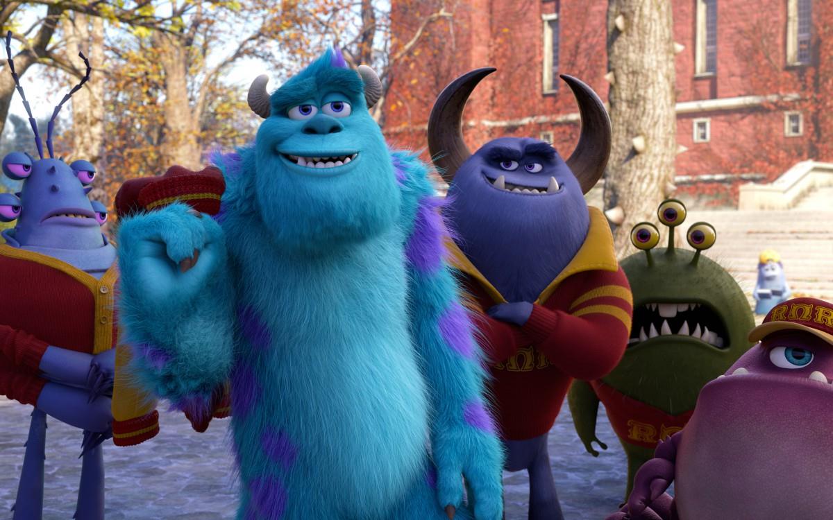 怪物大学动画片图片