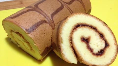 瑞士卷蛋糕图片