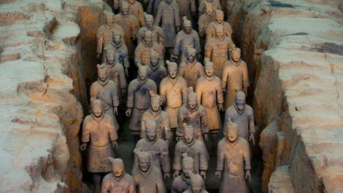 秦始皇陵兵马俑图片分享