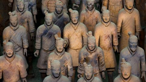 秦始皇陵兵马俑图片分享