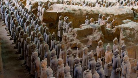 秦始皇陵兵马俑图片分享