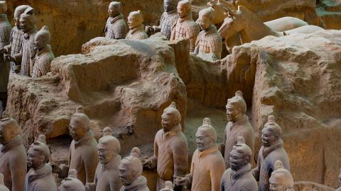 秦始皇陵兵马俑图片分享