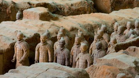 秦始皇陵兵马俑图片分享