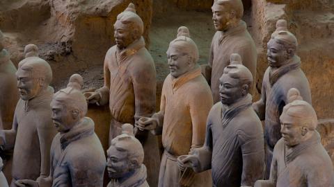 秦始皇陵兵马俑图片分享