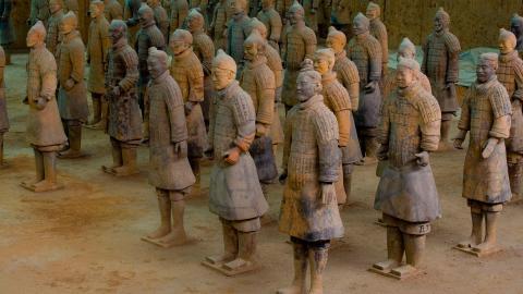 秦始皇陵兵马俑图片分享