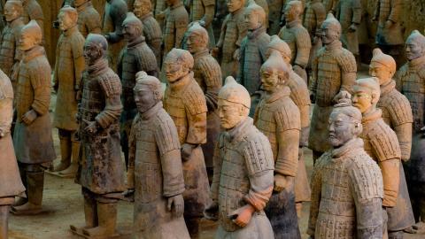 秦始皇陵兵马俑图片分享