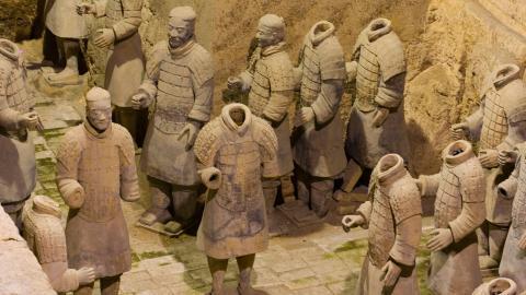 秦始皇陵兵马俑图片分享