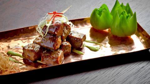 米其林餐厅美食图片