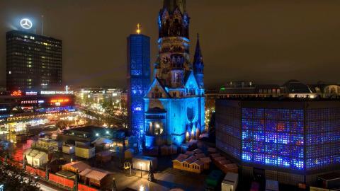 精美城市建筑亮丽风景图片