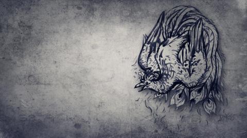 火凤凰卡通图案图片