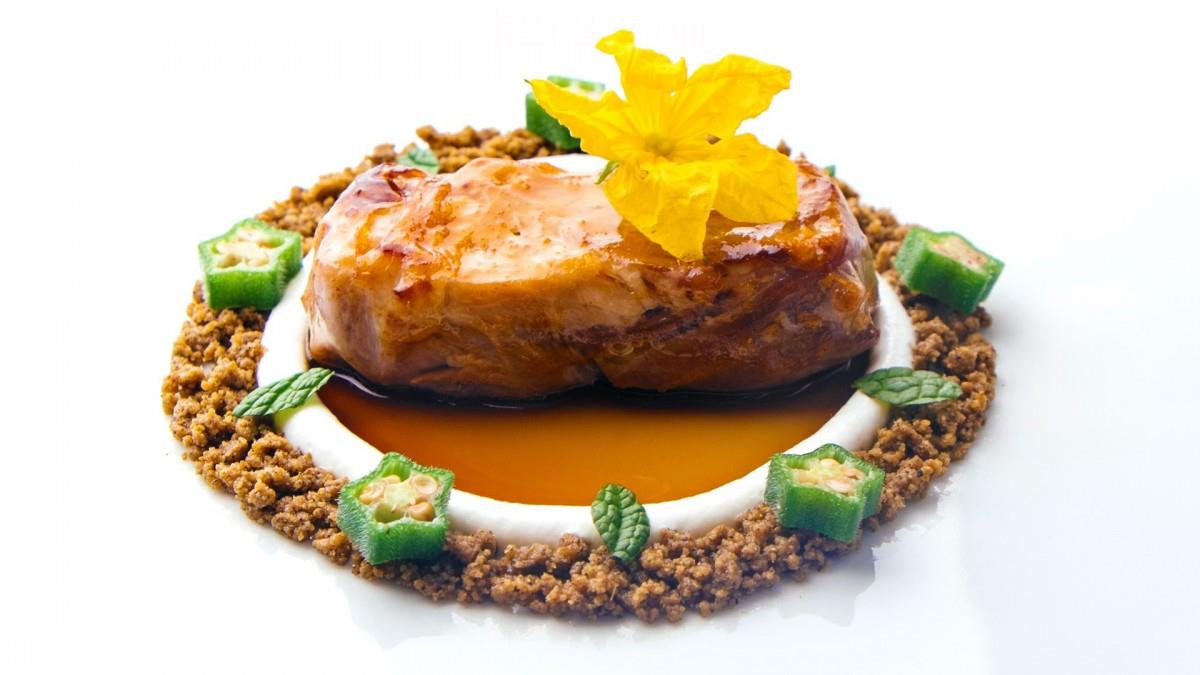 米其林餐厅美食图片