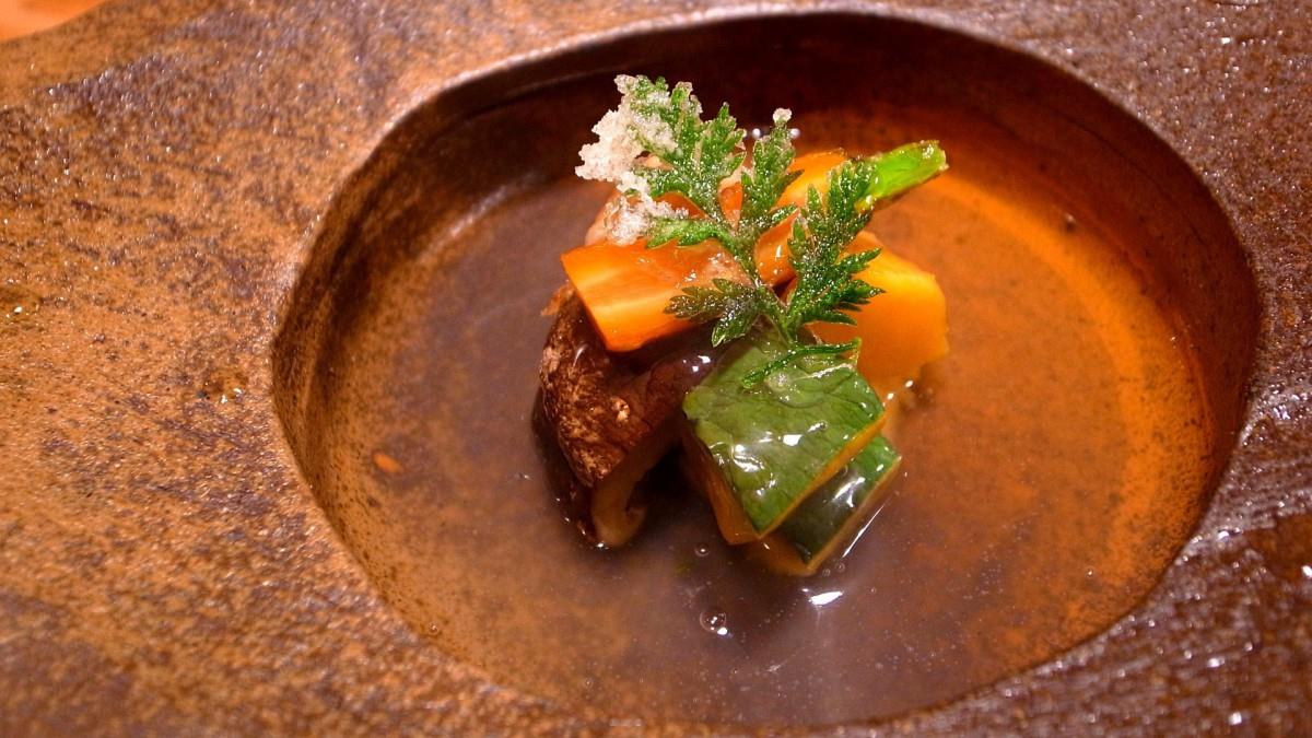 米其林餐厅美食图片