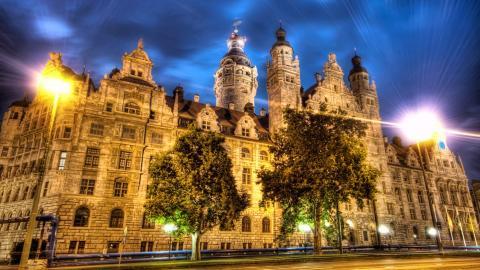 精美城市建筑亮丽风景图片