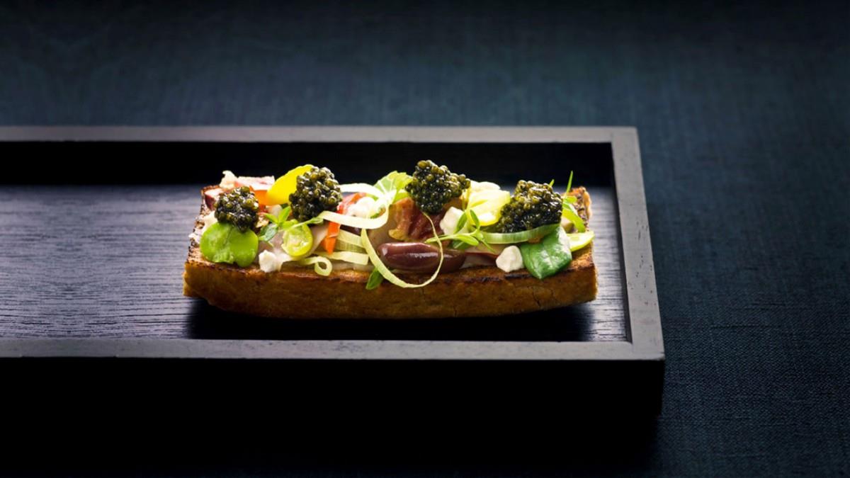 米其林餐厅美食图片