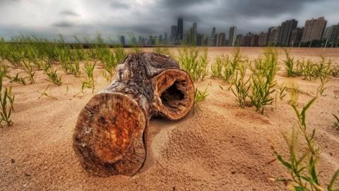 超高清沙漠戈壁风景图片