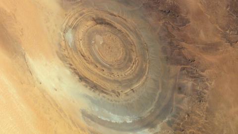 超高清沙漠戈壁风景图片