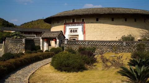 福建龙岩永定土楼图片