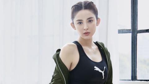 古力娜扎品牌服装代言图片