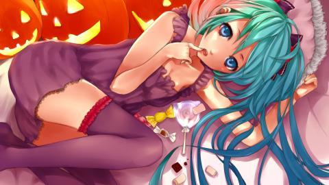 可爱动漫美女人物图片