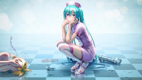 可爱动漫美女人物图片