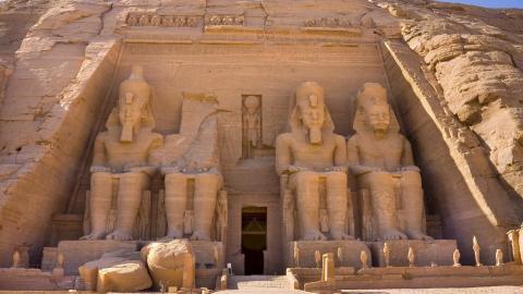 埃及法老和金字塔图片