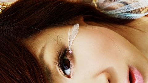 暖调风格PS美女图片