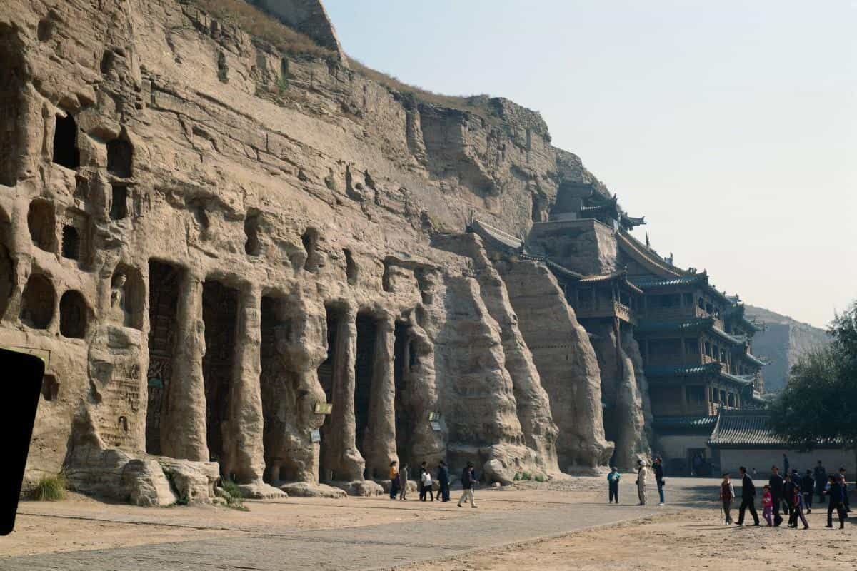 山西云冈石窟图片
