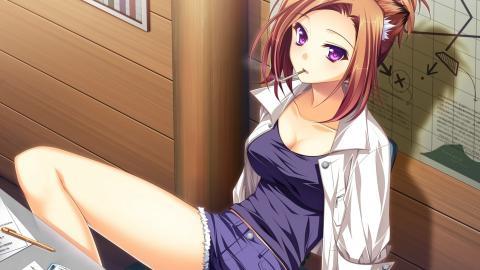 可爱动漫美女人物图片