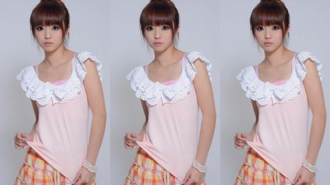 清纯美女黄诗思图片