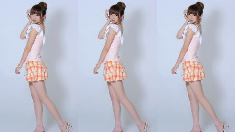 清纯美女黄诗思图片