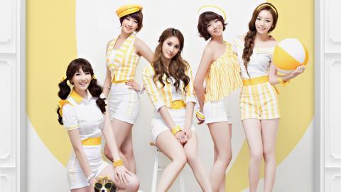 韩国美女kara组合图片