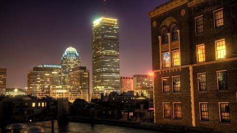 波士顿都市风景图片