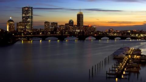 波士顿都市风景图片
