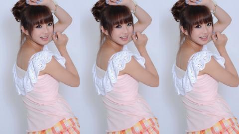 清纯美女黄诗思图片