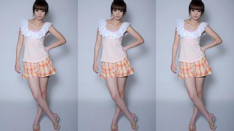 清纯美女黄诗思图片