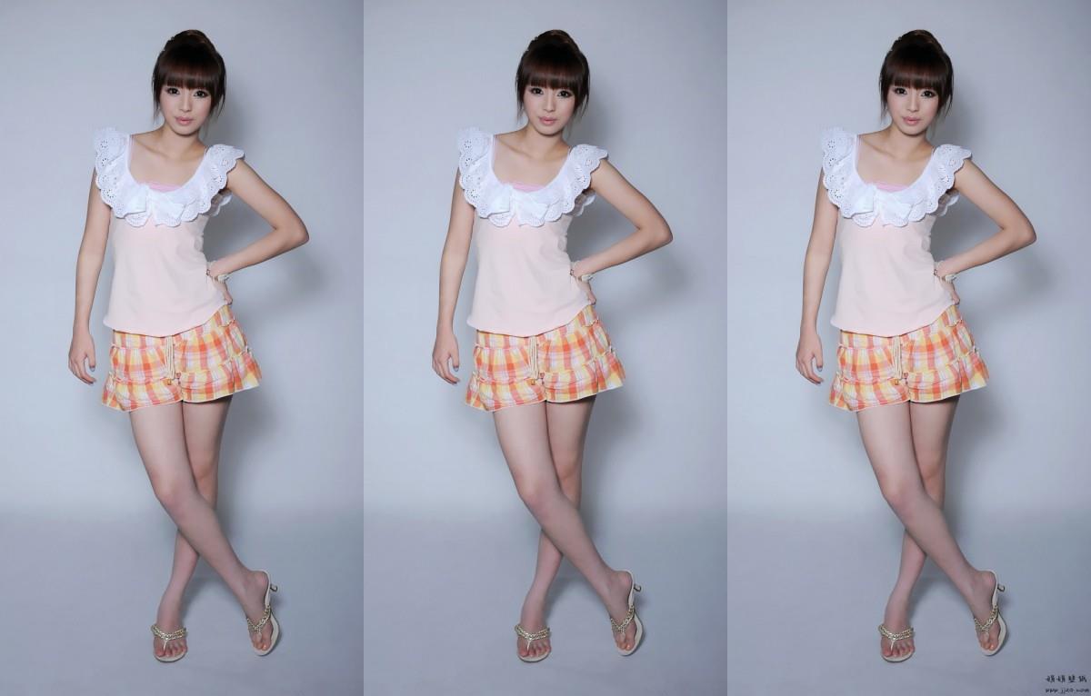 清纯美女黄诗思图片