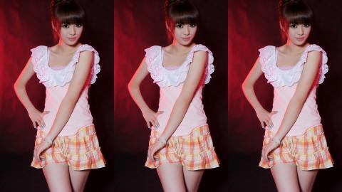 清纯美女黄诗思图片