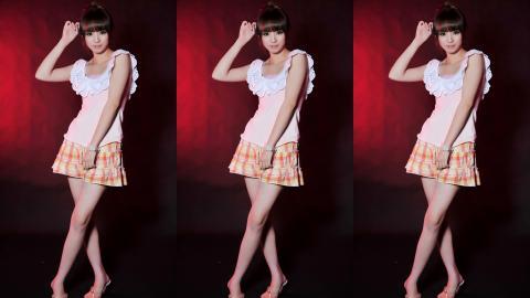 清纯美女黄诗思图片